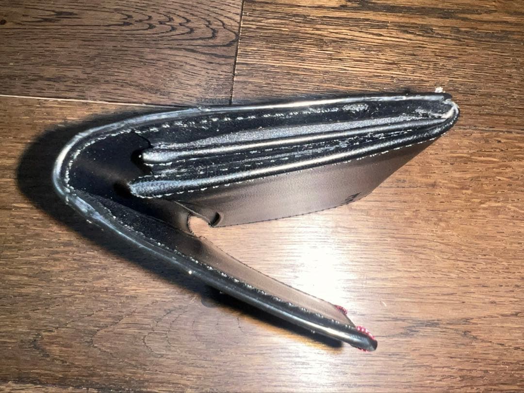 【美品】Paul Smith コードバン　名刺入れ　ブラック　総革仕上げ