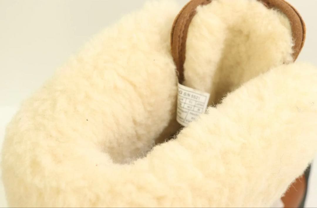 UGG スノーブーツ 29 UGG BUTTE BOOTS ブラウン×ブラック