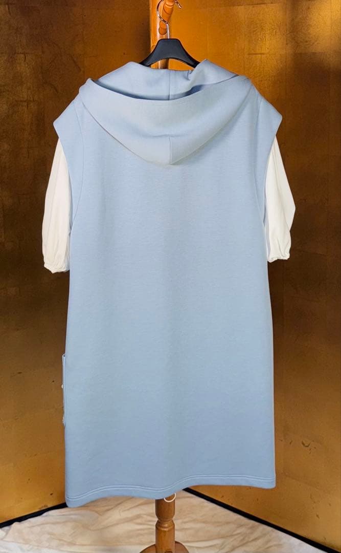 極美品【Reneルネ】フード付きオーバーサイズチュニック38