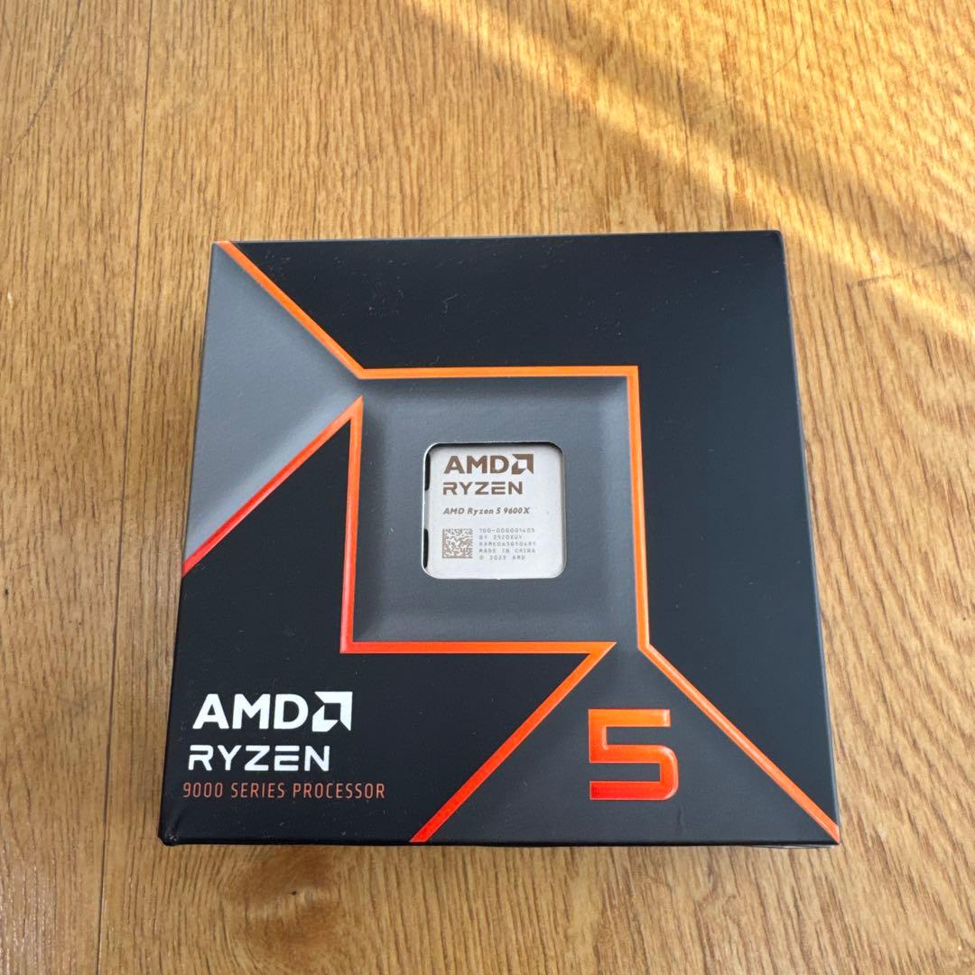 新品未使用　AMD Ryzen 5 9600X CPU