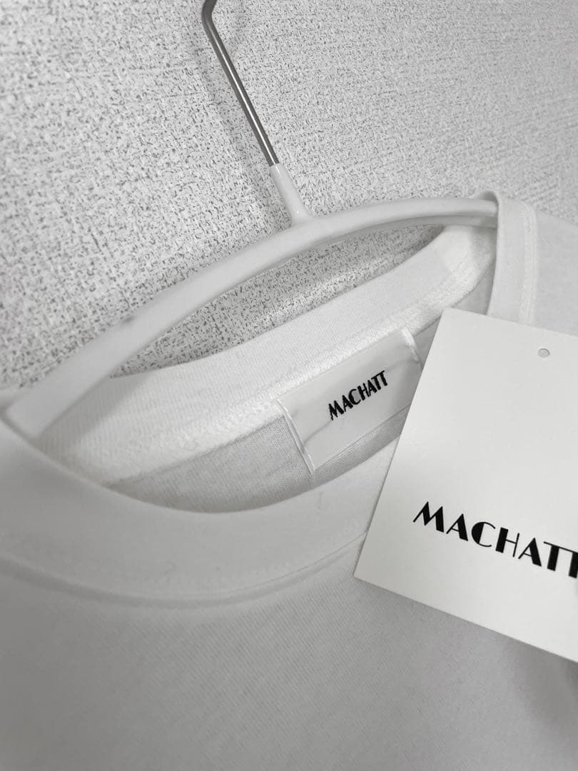 【正規品】　machatt ヘムレースロンT 新品