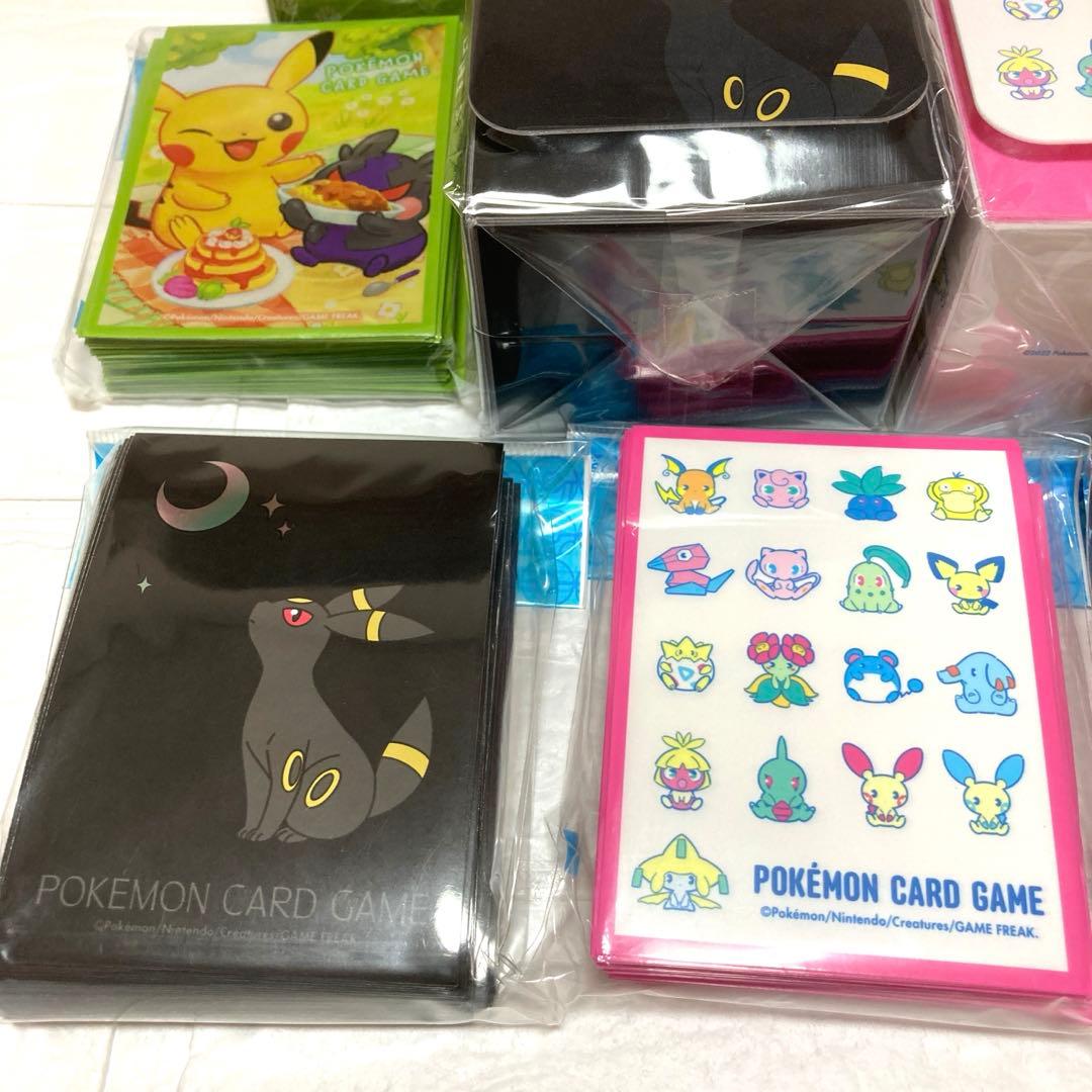 ポケモンカード引退品　デッキケース　スリーブ