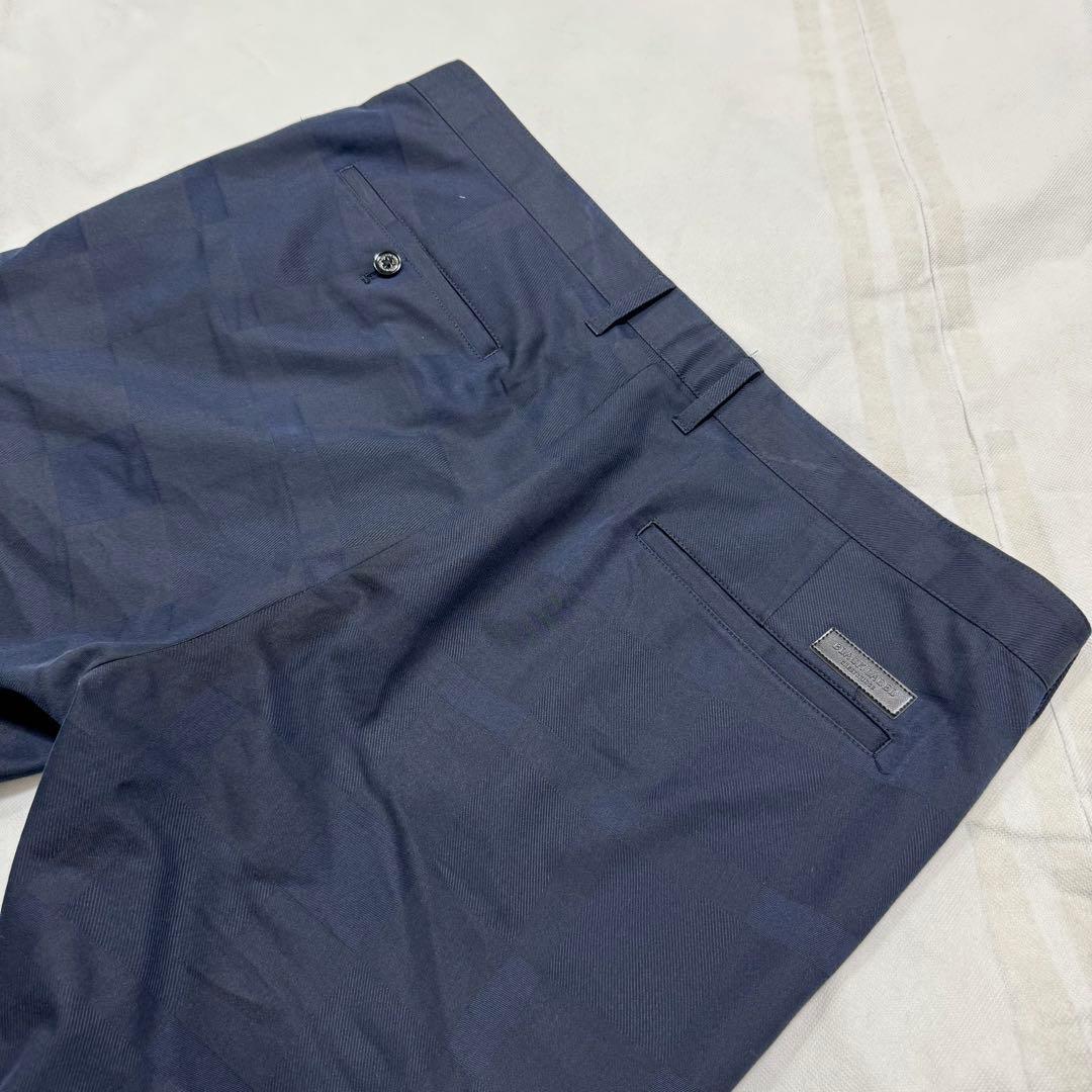 ブラックレーベル クレストブリッジ 4L シャドーチェック スラックス パンツ