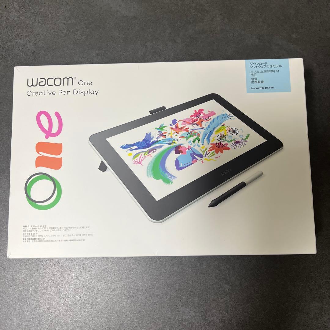 Wacom13.3インチOne 13 DTC133W1D 替え芯(5本) 付き