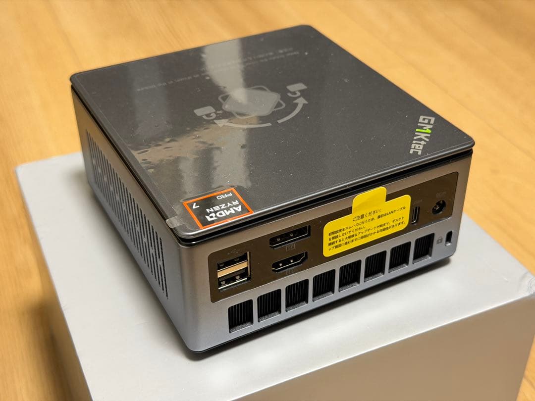 ミニPC GMKtec NucBox M7 Ultra