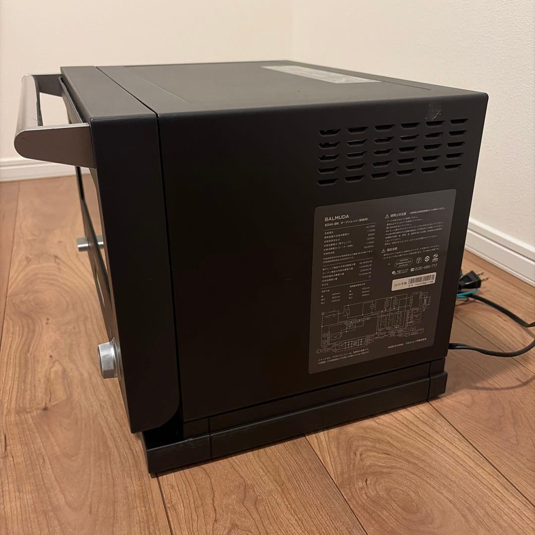 BALMUDA　バルミューダ　オーブンレンジK04A-BK 2019年製