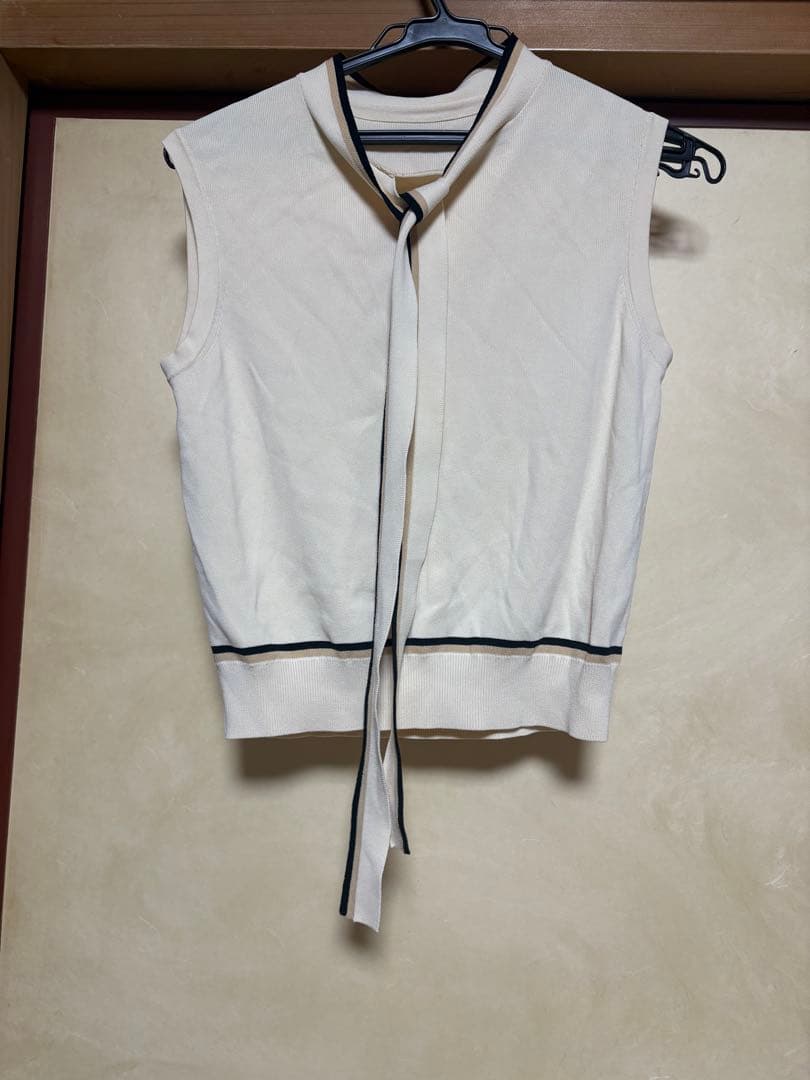 ルルウィルビー トリコカラーカーディガン&ボウプルオーバー　アルアバイル