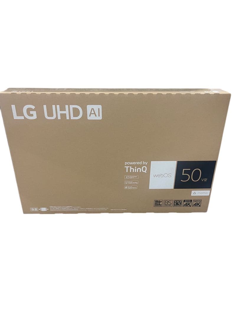 【新品未開封】LG UHD AI 50VZ テレビ 50UT801C0JB
