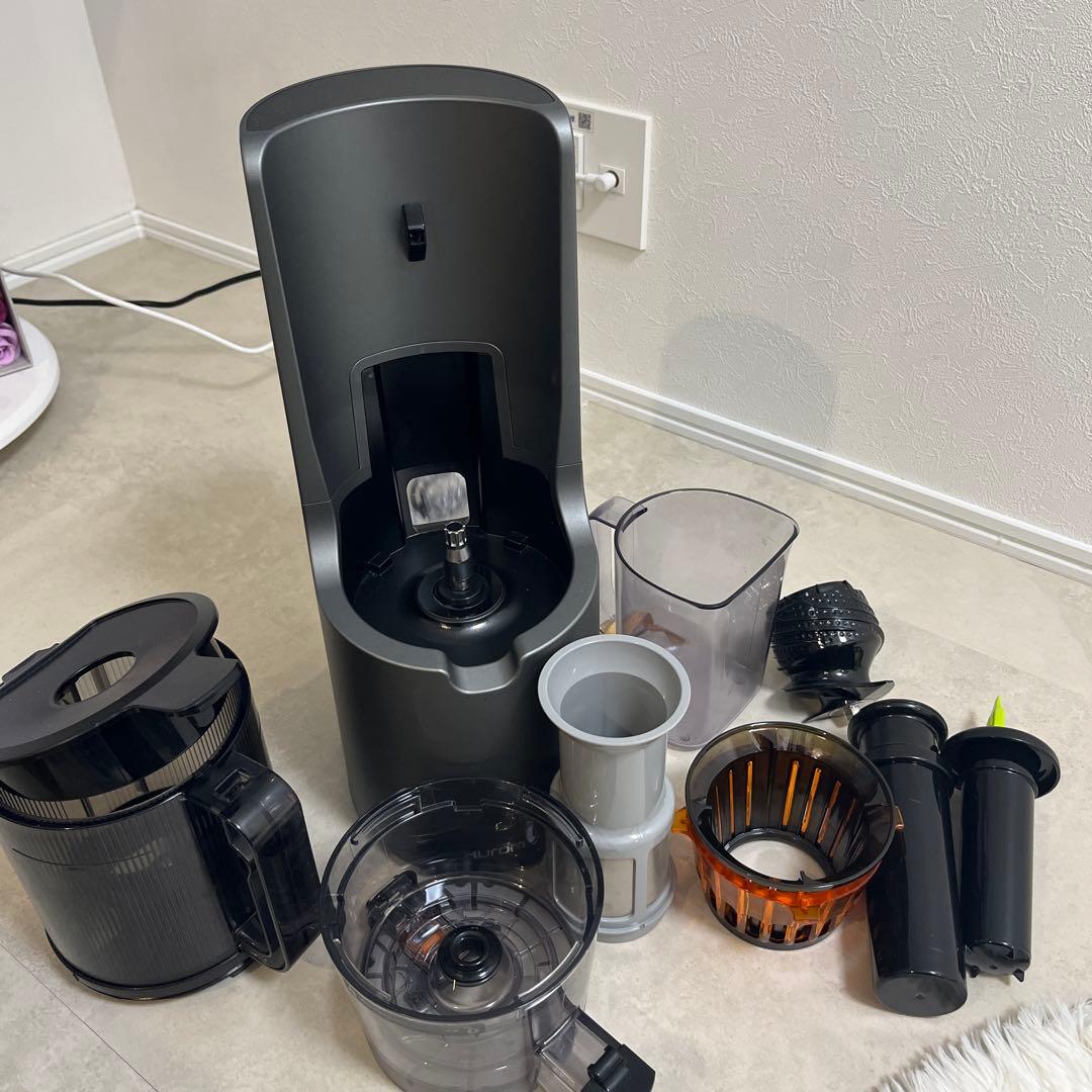 Hurom スロージューサー　グレー　H200