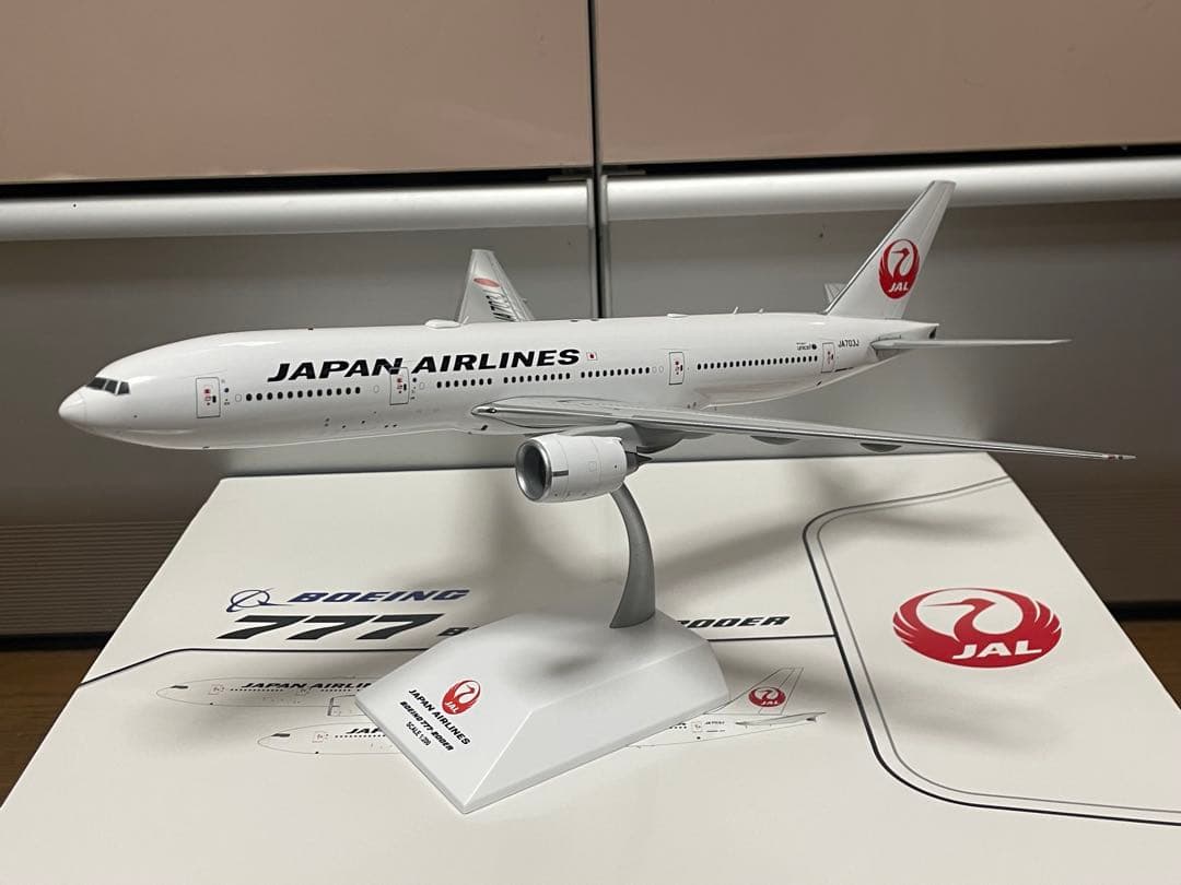 JcWings 1/200 JAL B777-200ER JA703J 飛行状態