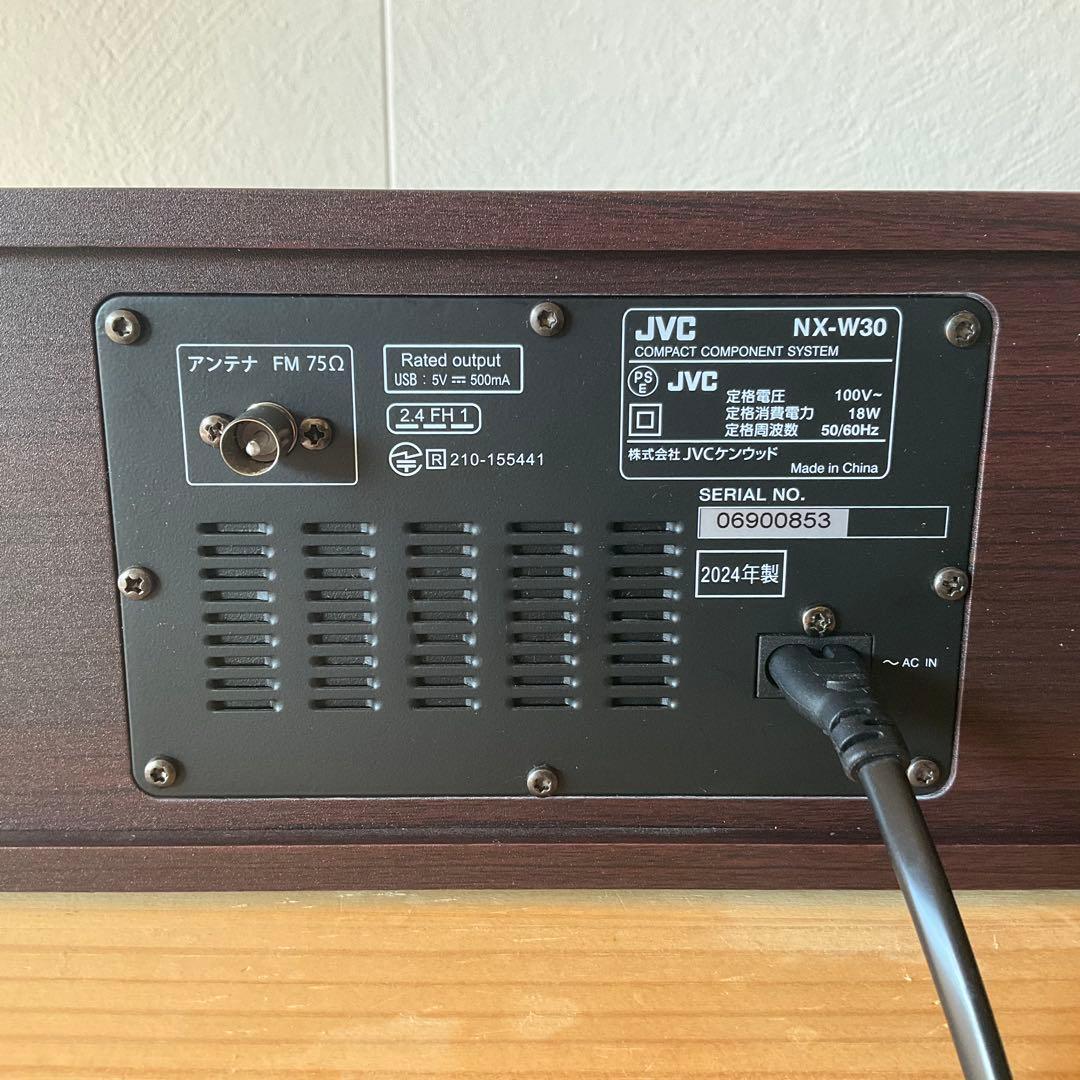 JVCケンウッド JVC NX-W30 ミニコンポ〔匿名配送〕