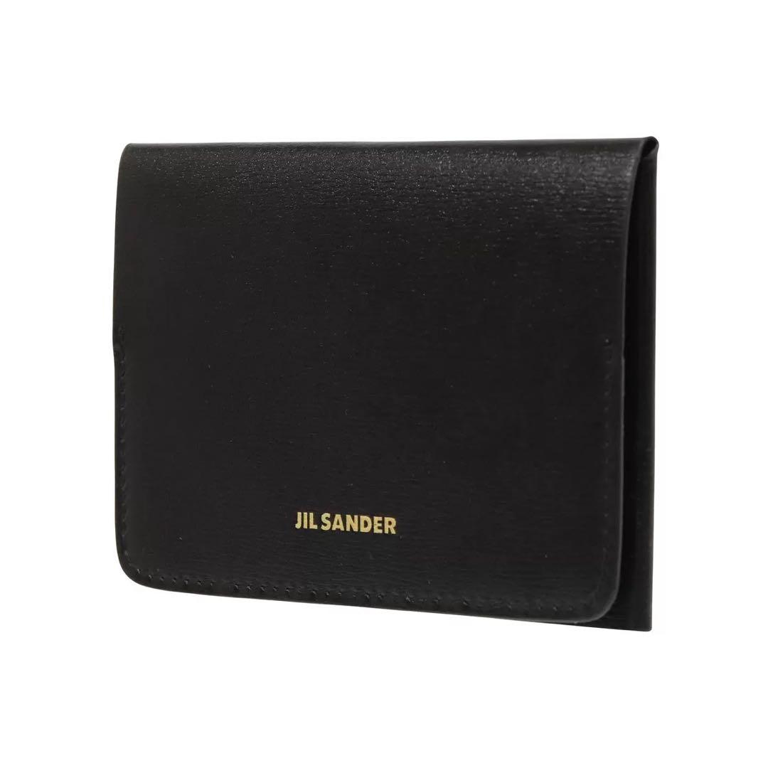 ジルサンダー　レザー 名刺入れ ブラック