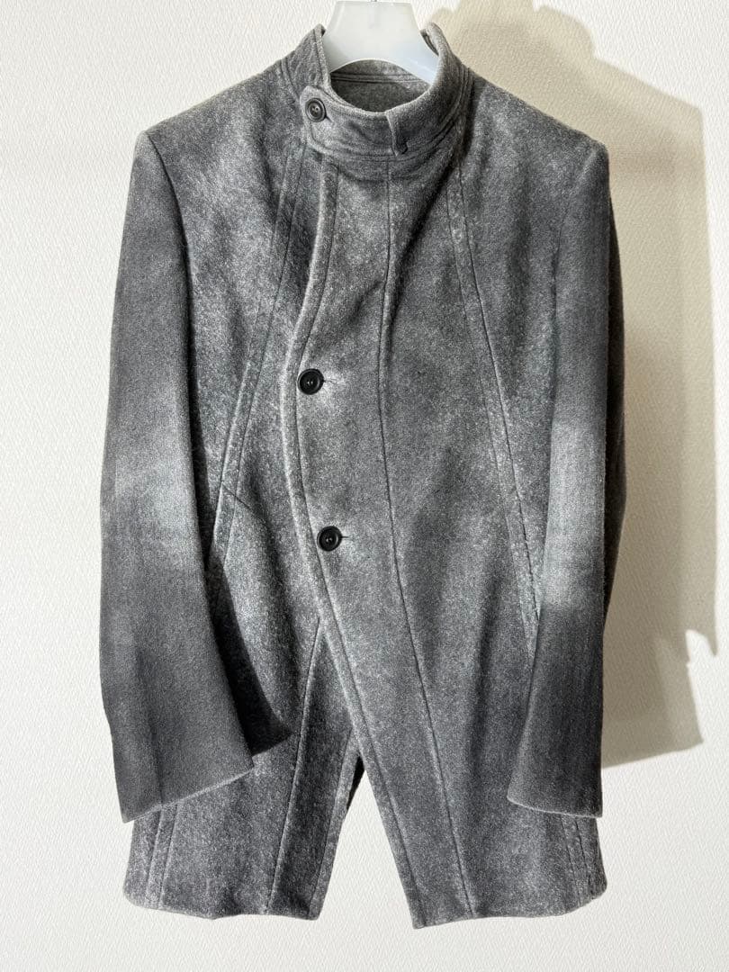 JULIUS ユリウス メルトンウール変形コート