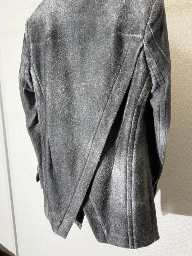 JULIUS ユリウス メルトンウール変形コート