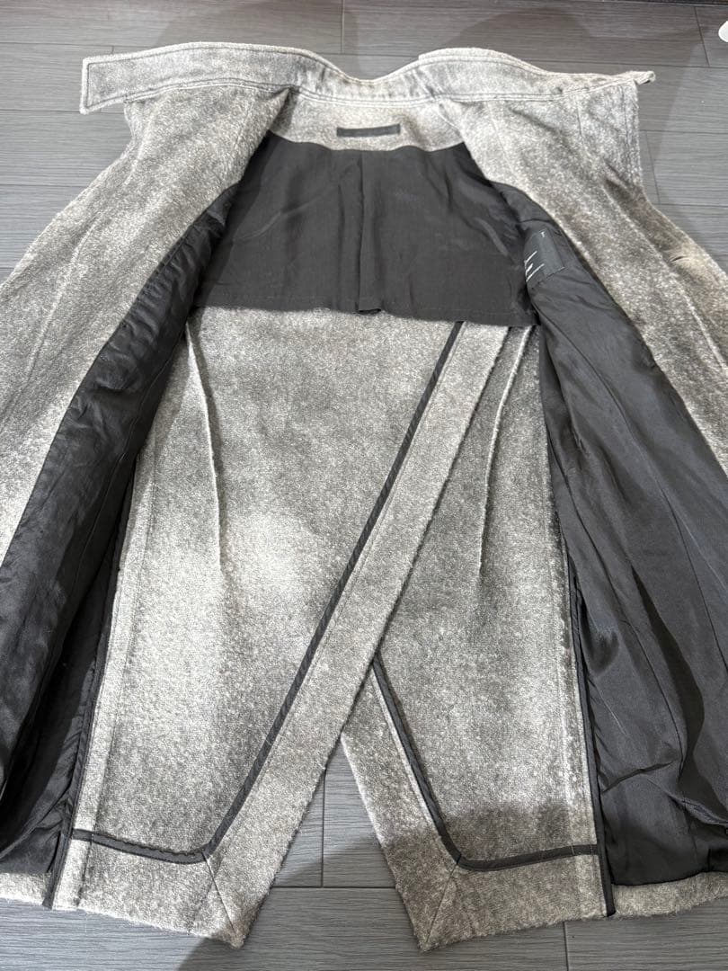 JULIUS ユリウス メルトンウール変形コート