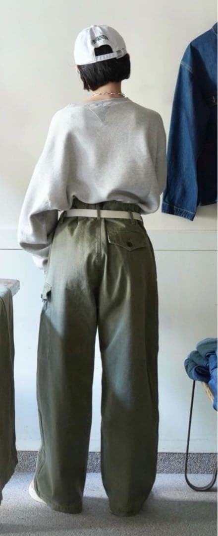 chimala/チマラ】 BELGIAN CARGO PANTS