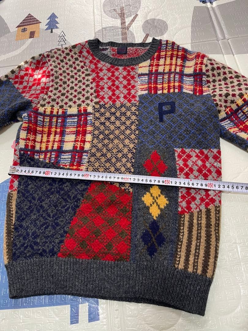 PAPAS パパス ニット セーター メンズ L