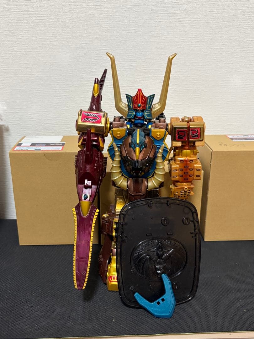 【貴重】　DX超合金　ガオゴッド GD-41 百獣戦隊ガオレンジャー　破損あり
