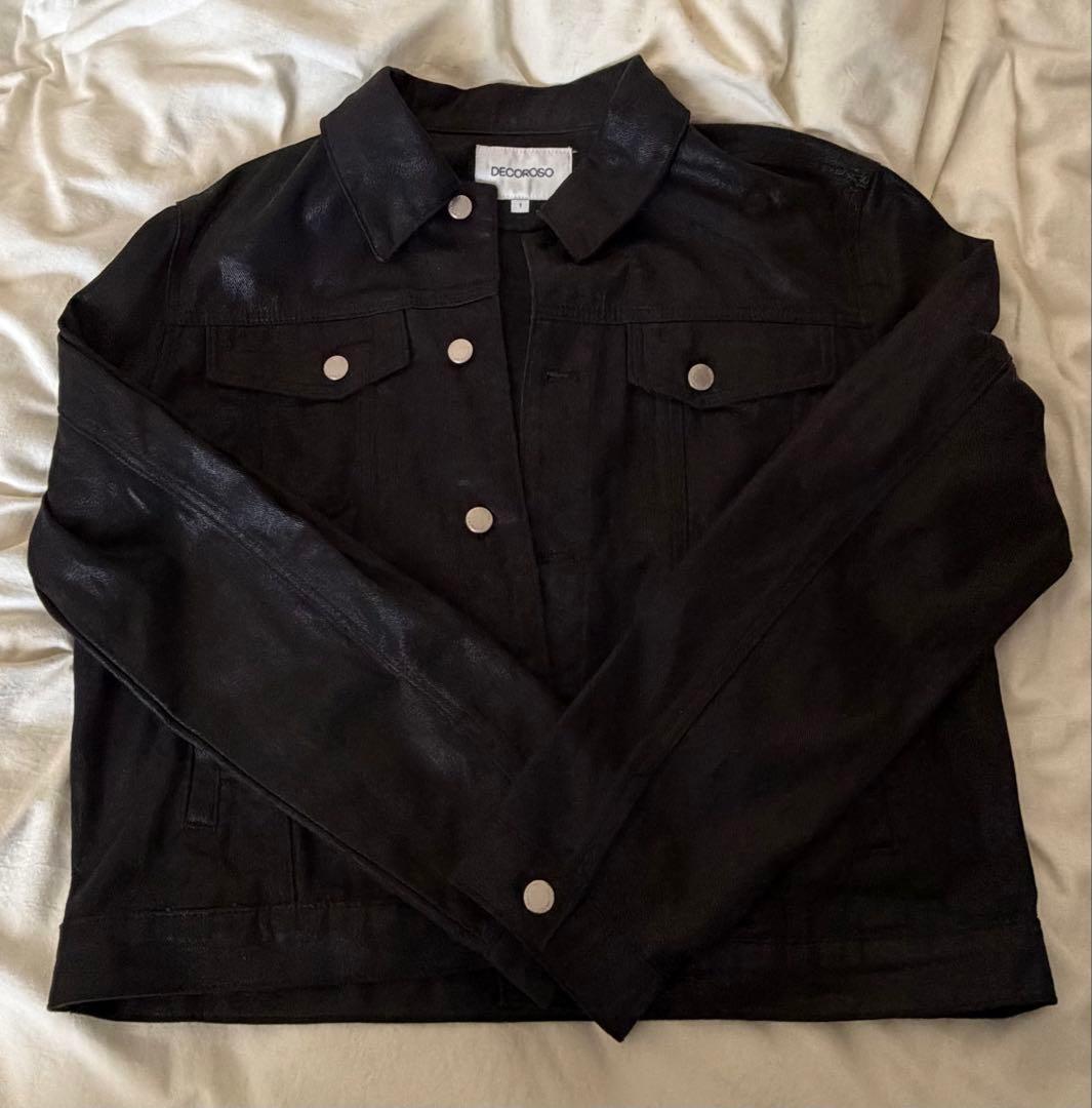 DECOROSO コーティングデニムジャケット サイズ1