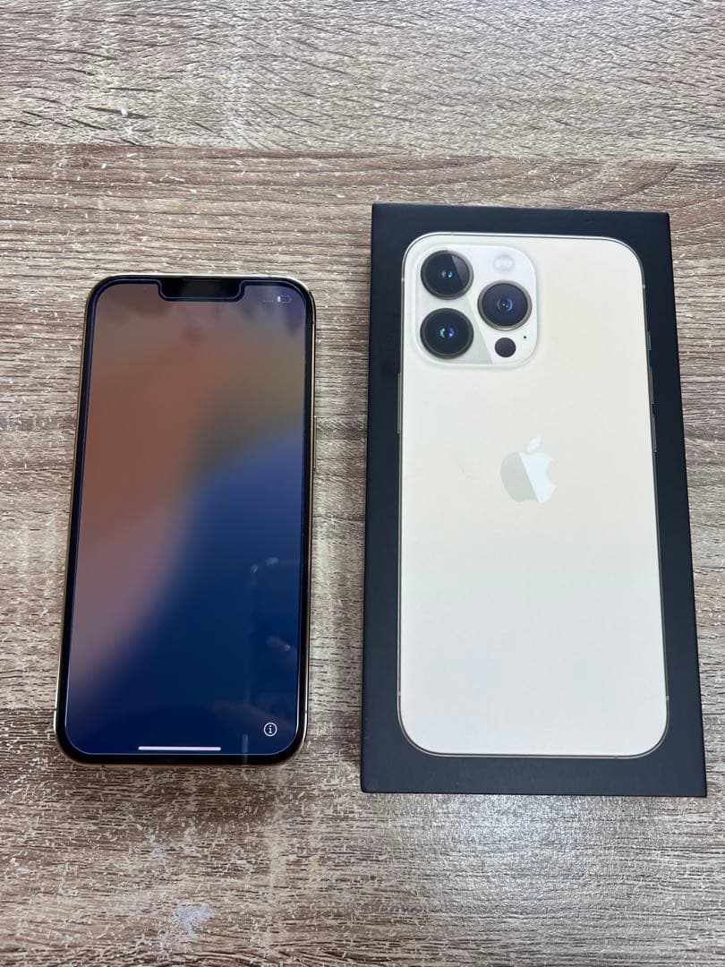 【てつじん】Apple iPhone 13 pro ゴールド 128G