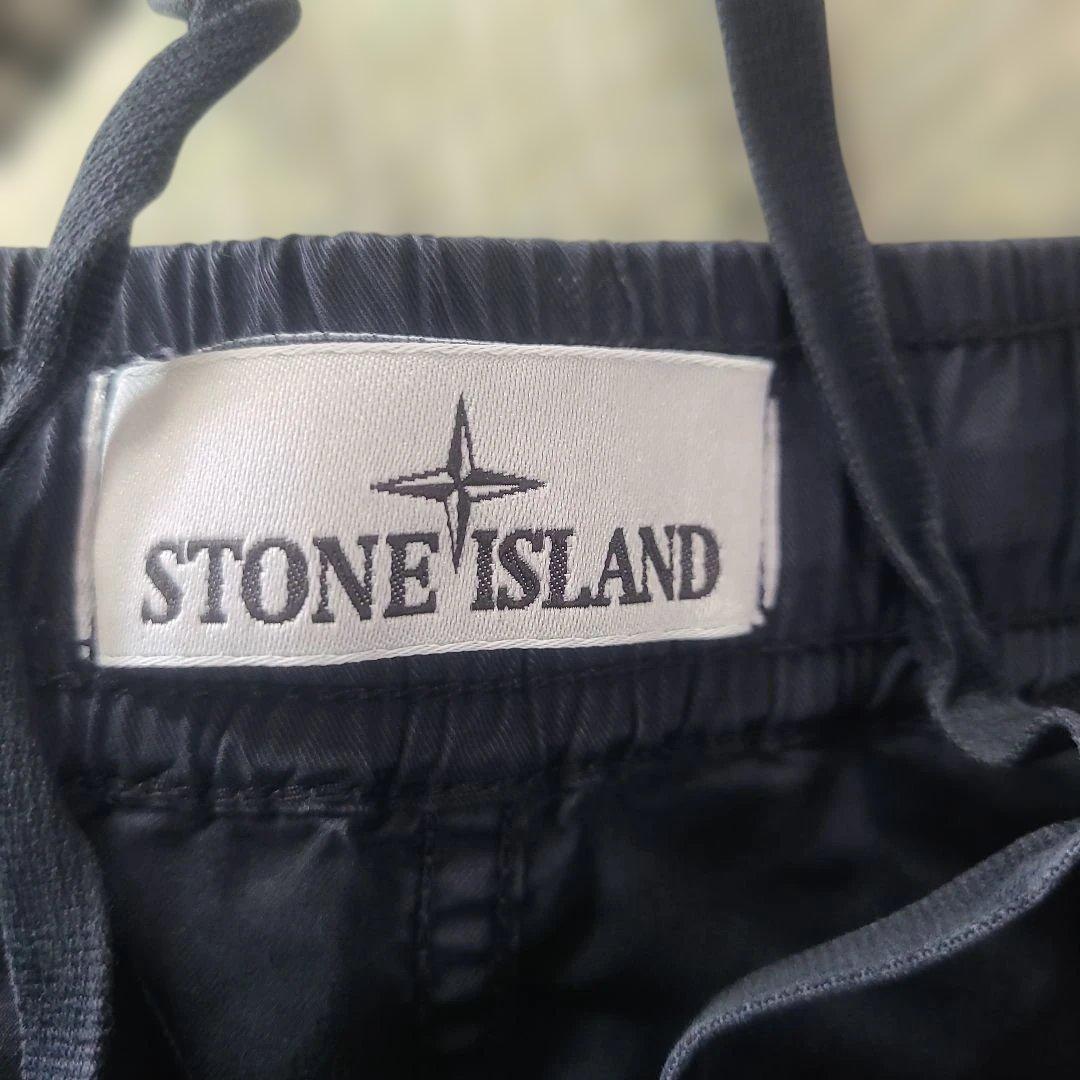 ストーンアイランド stone カーゴパンツ ネイビー W34