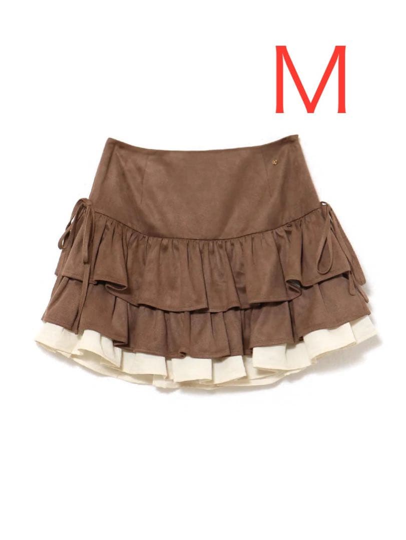 Mel gather skirt andmary Mサイズ brown