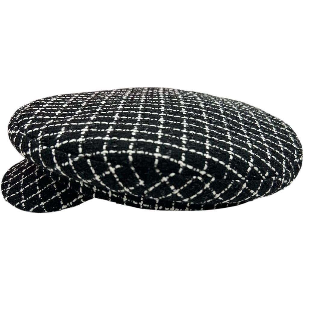 【希少】美品 ロジェヴィヴィエ ツイード ベレー帽 ワークキャップ ハット