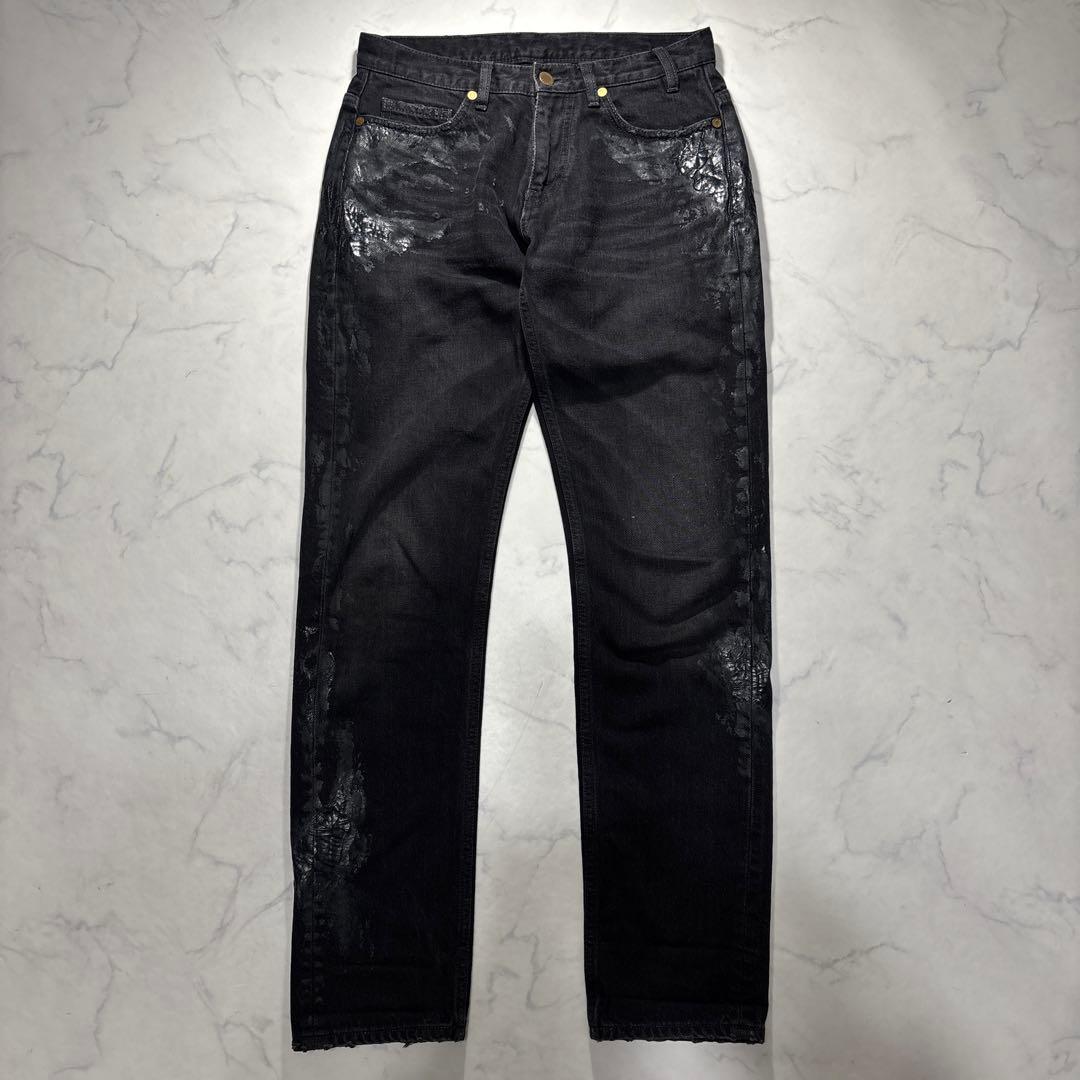 パンツ JIL SANDER coated skinny denim