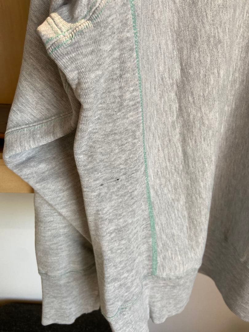 激レア　グリーンステッチ　80s champion reverse weave