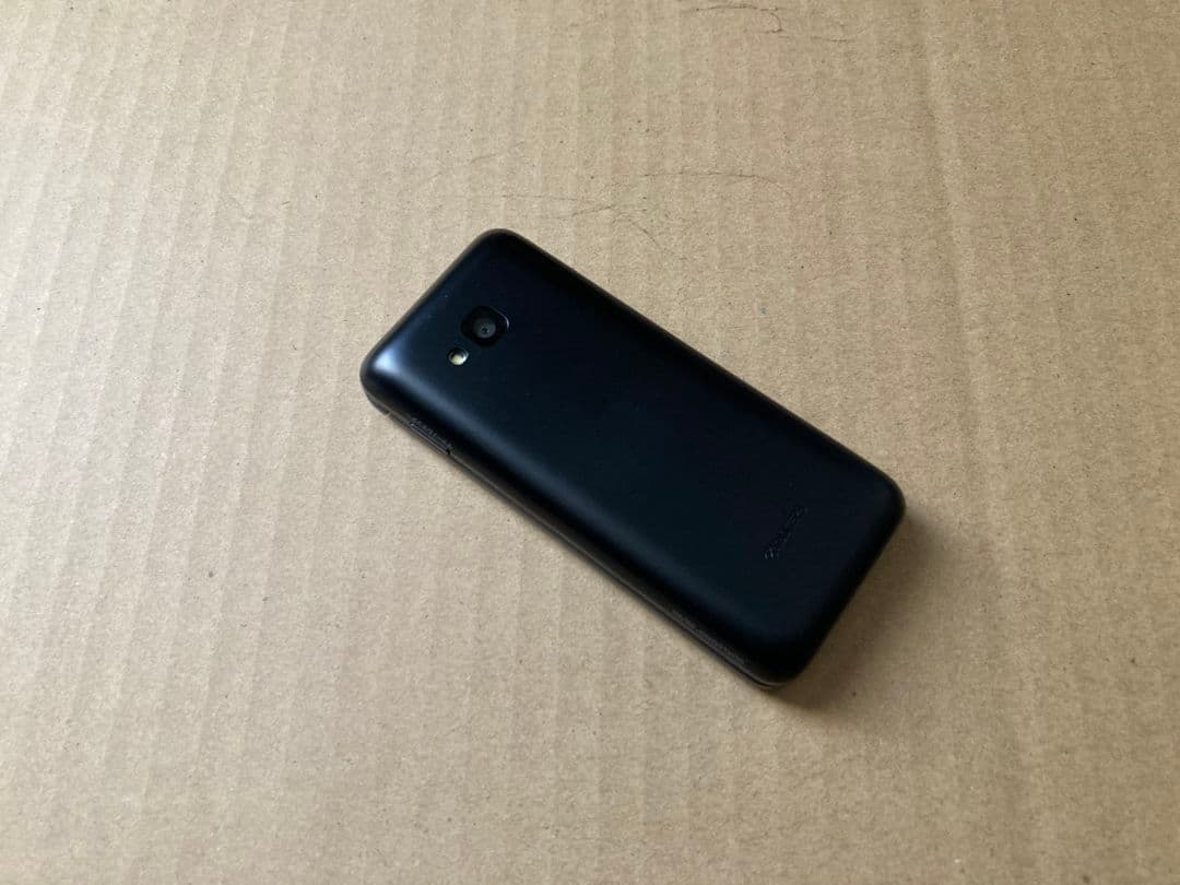 美品 G829 GRATINA 4G KYF39 SIMフリー ガラホ povo