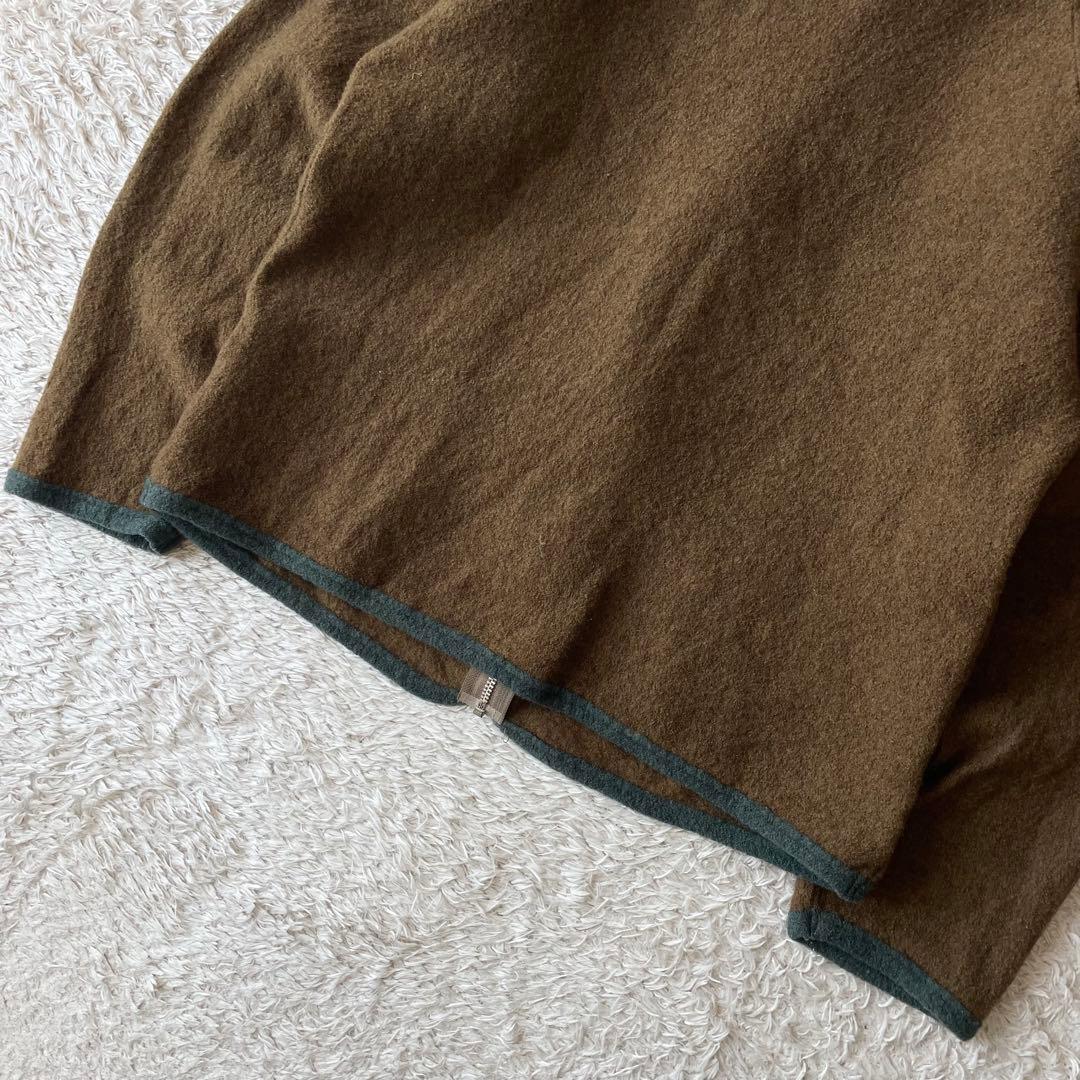 45rpm 美品 ウール縮絨ジャケット 2 ブラウン