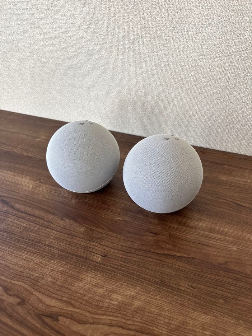 Echo (エコー) 第4世代　スマートスピーカー　Alexa アレクサ　２台