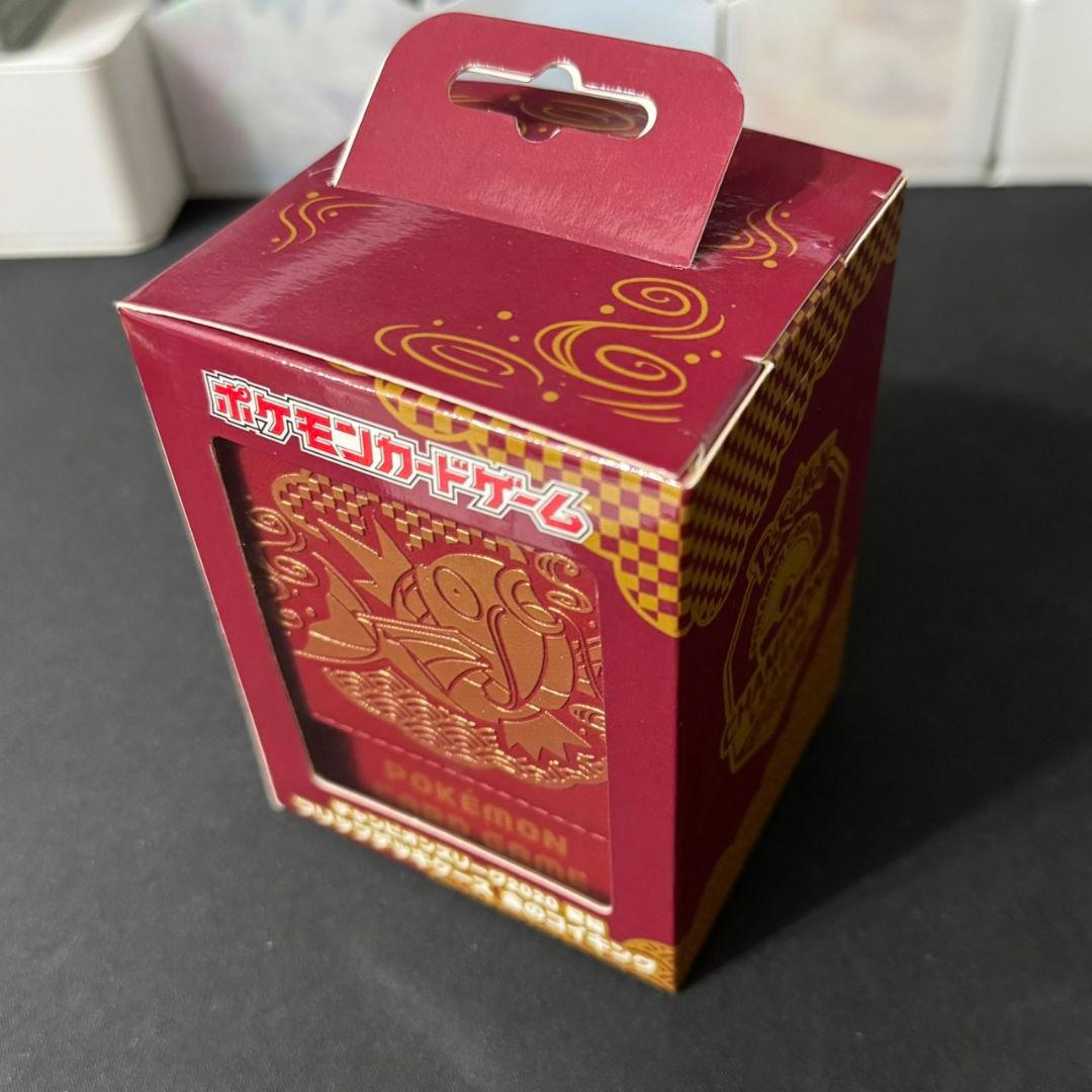 【希少】金のコイキング レザー フリップデッキケース チャンピオンズリーグ