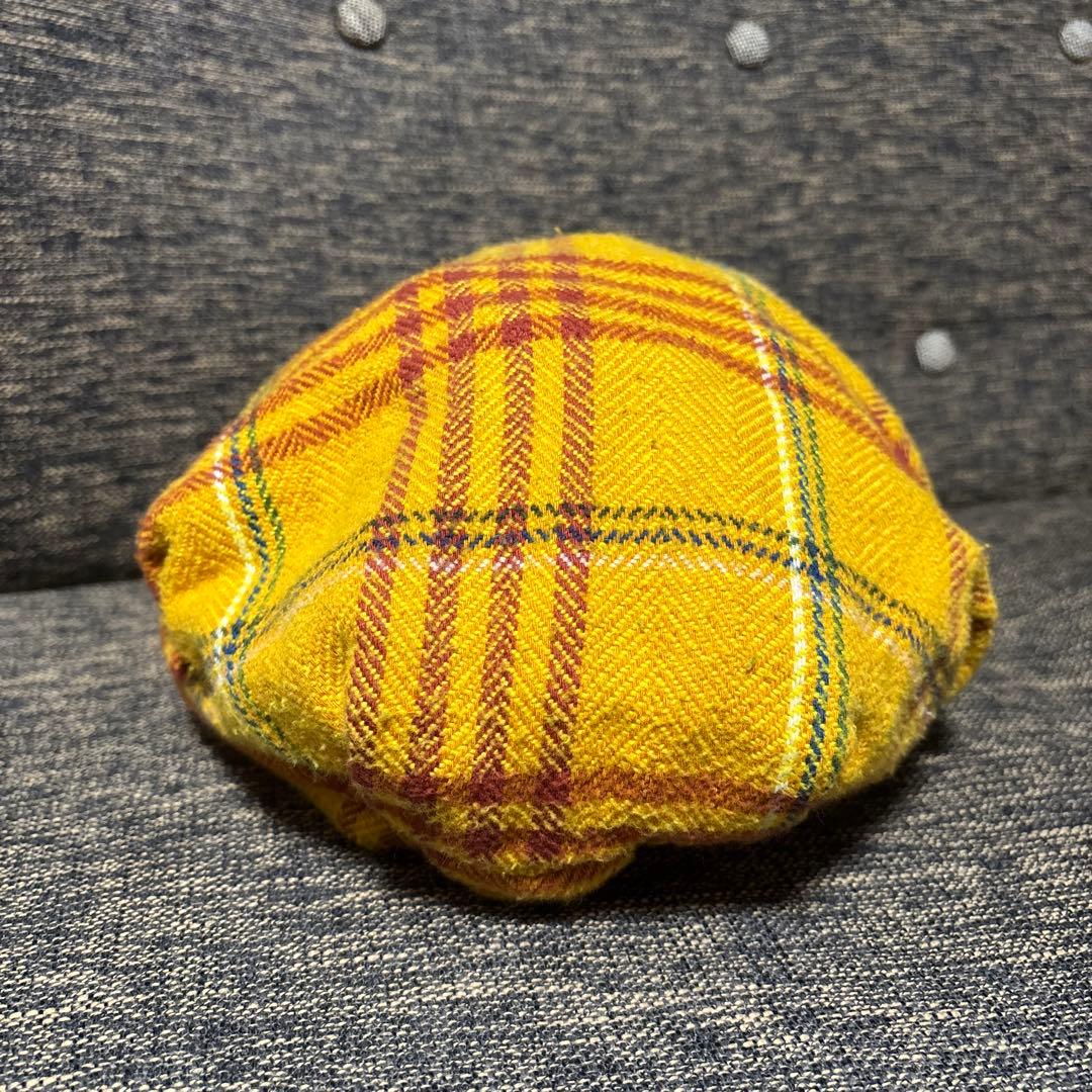 KAPITAL キャスケット　キャップ　帽子　チェック