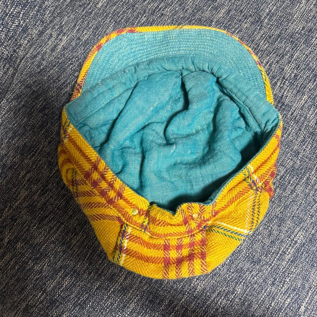 KAPITAL キャスケット　キャップ　帽子　チェック