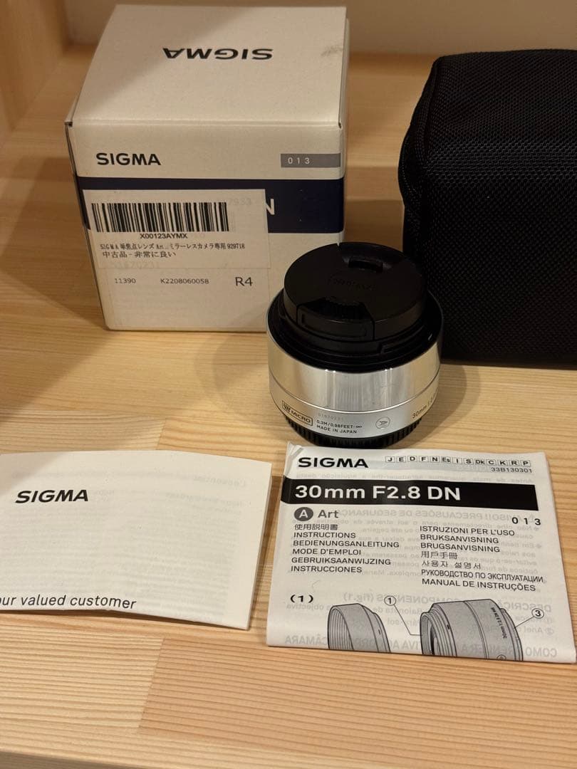SIGMA 30mm F2.8 DN レンズ