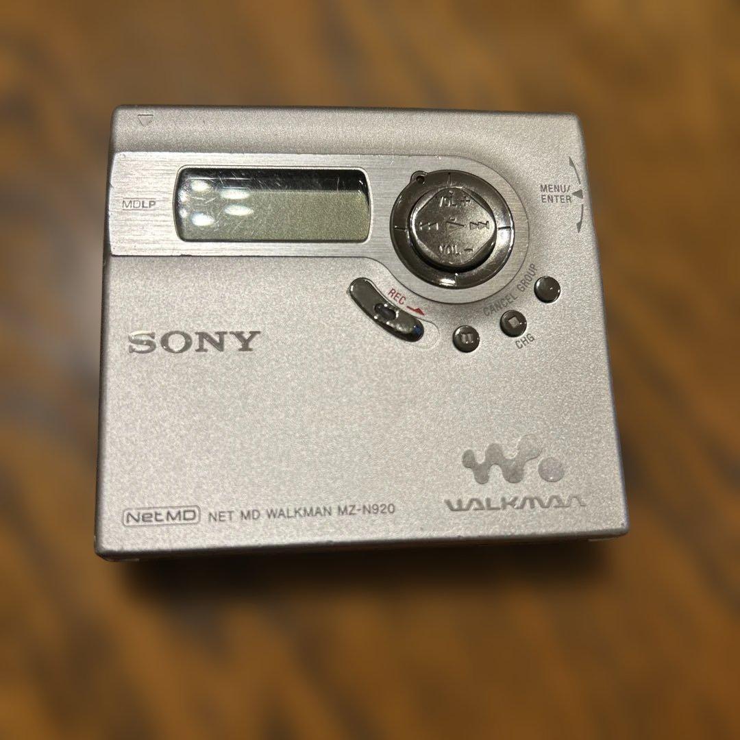 ウォークマン SONY MZ-N920 ポータブルMDプレーヤー