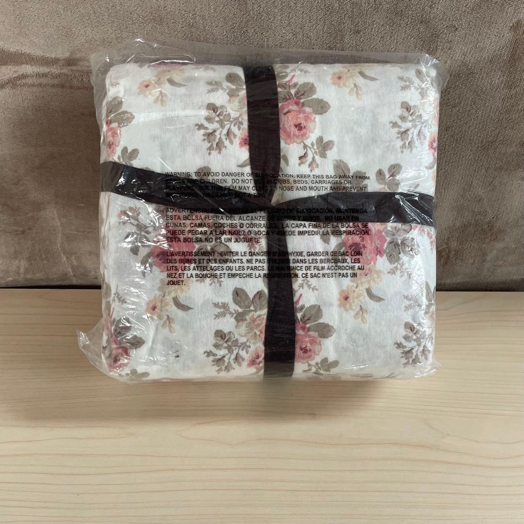 ローラアシュレイ　フランネルシーツ　4点セット　フルサイズ　S1329