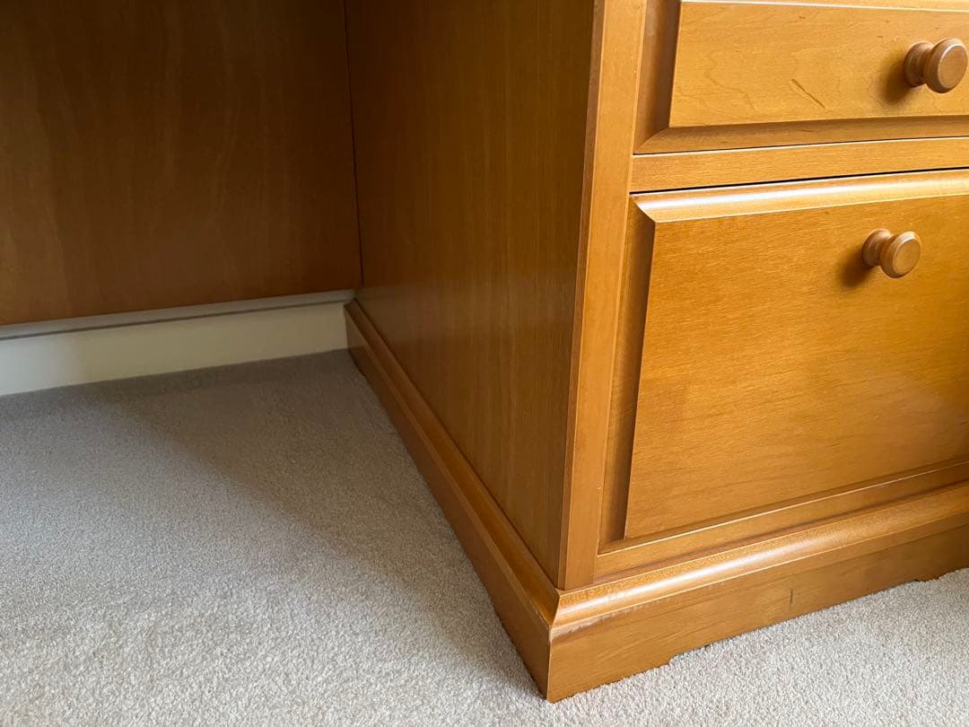 ＊美品＊ 天然木メープル学習デスク