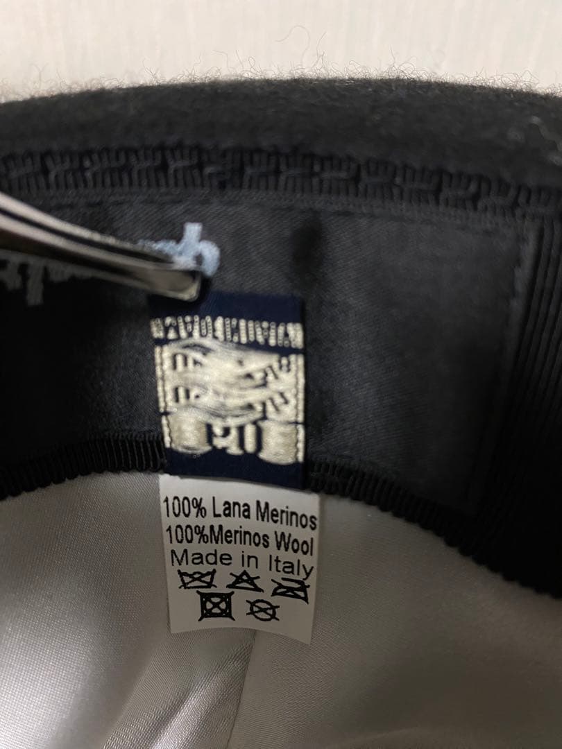 glamb グラム　リボン　中折れハット　イタリア製　ウール　ボルサリーノ　60