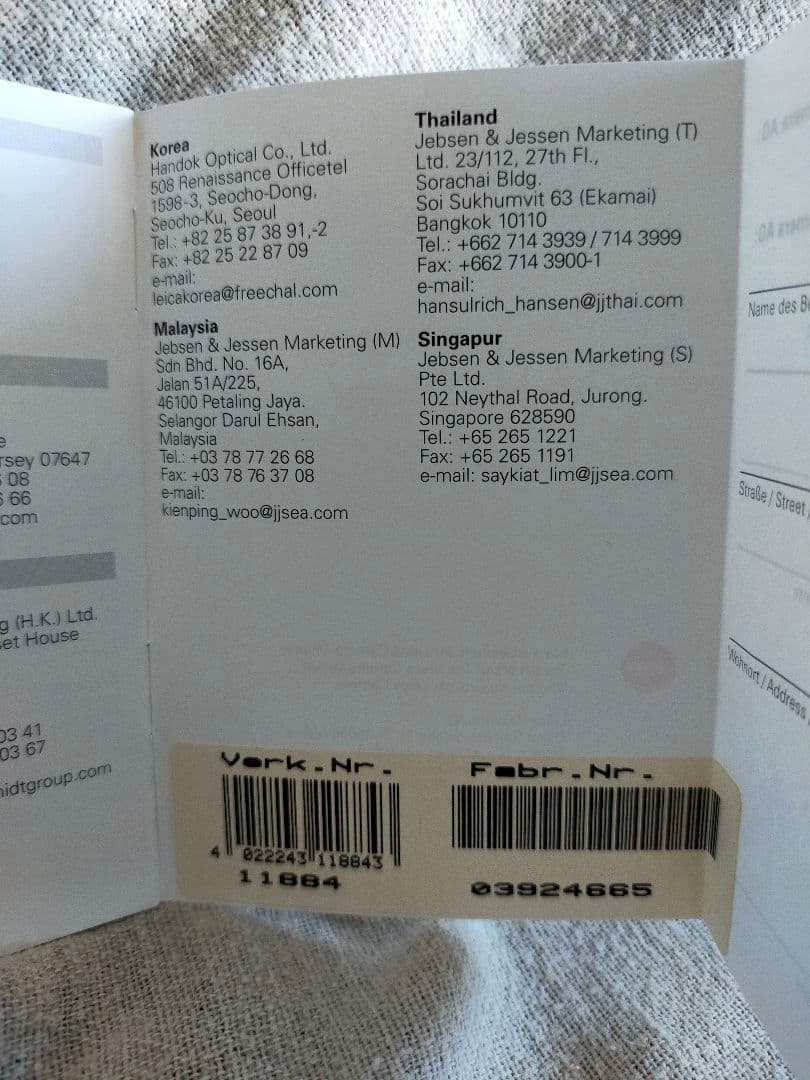 【未使用】Leica APO-SUMMICRON-M 1:·2/90mmASPH