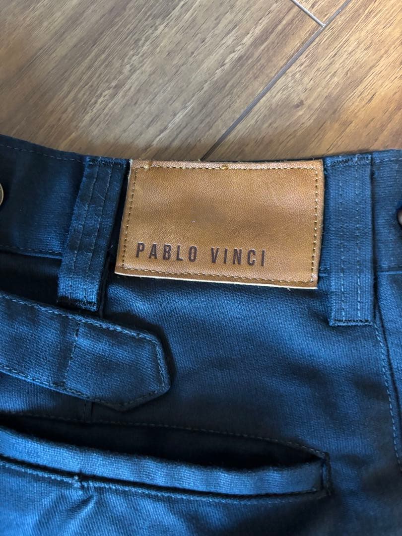 パンツ pablo vinci Oiled chino pants NAVY M