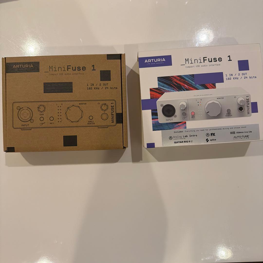 ARTURIA MINIFUSE 1 オーディオインターフェース