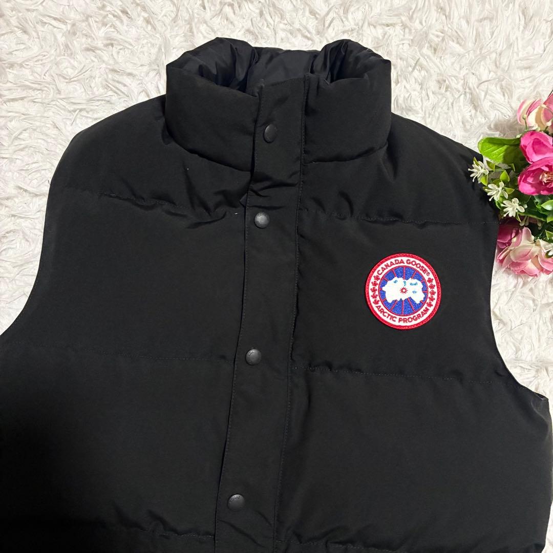 美品【カナダグース】FREE STYLE VEST 4150JMI 黒 XS