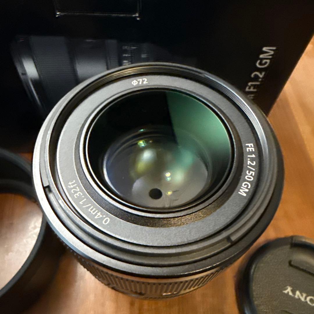 極美品 SONY FE 50mm F1.2 GM レンズ