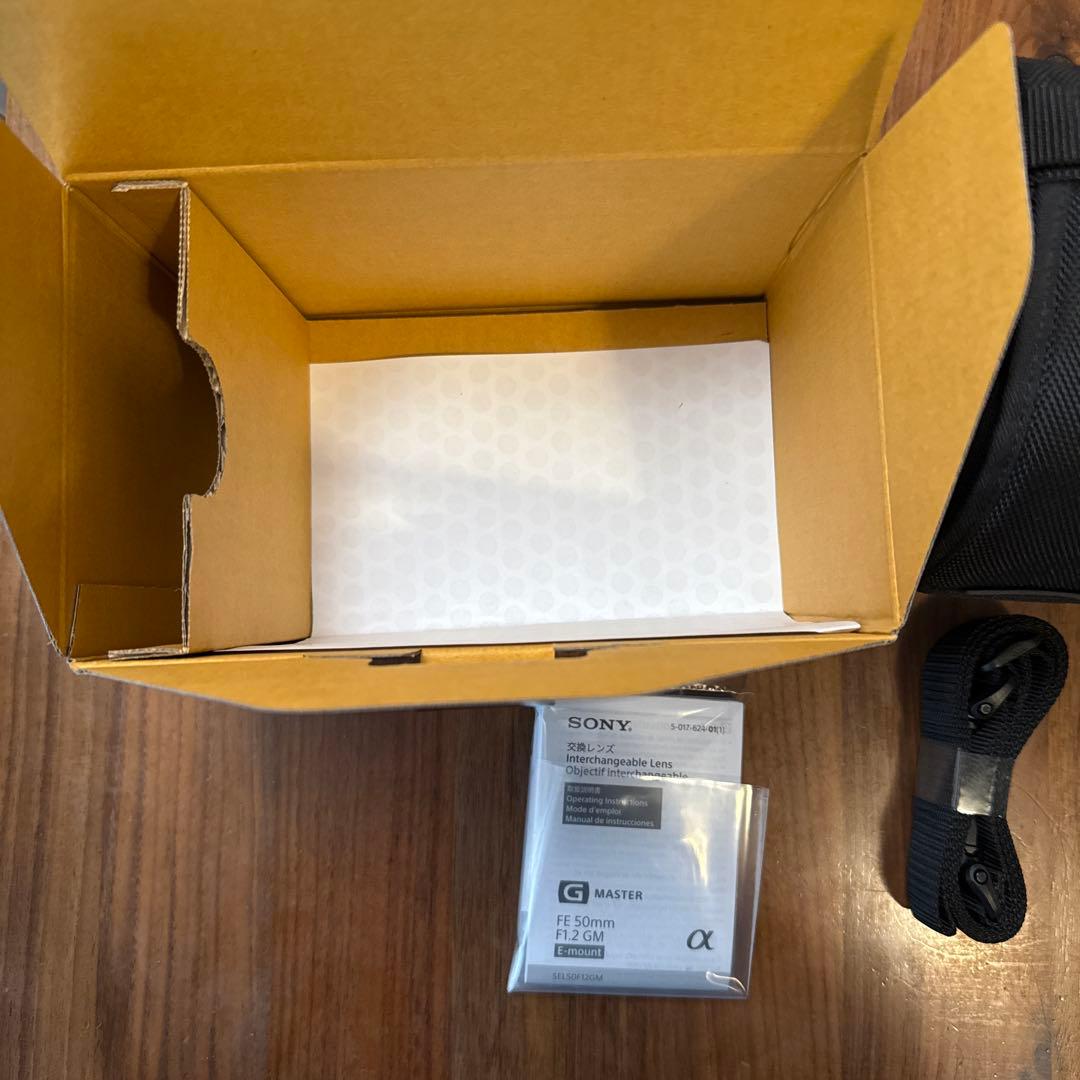 極美品 SONY FE 50mm F1.2 GM レンズ