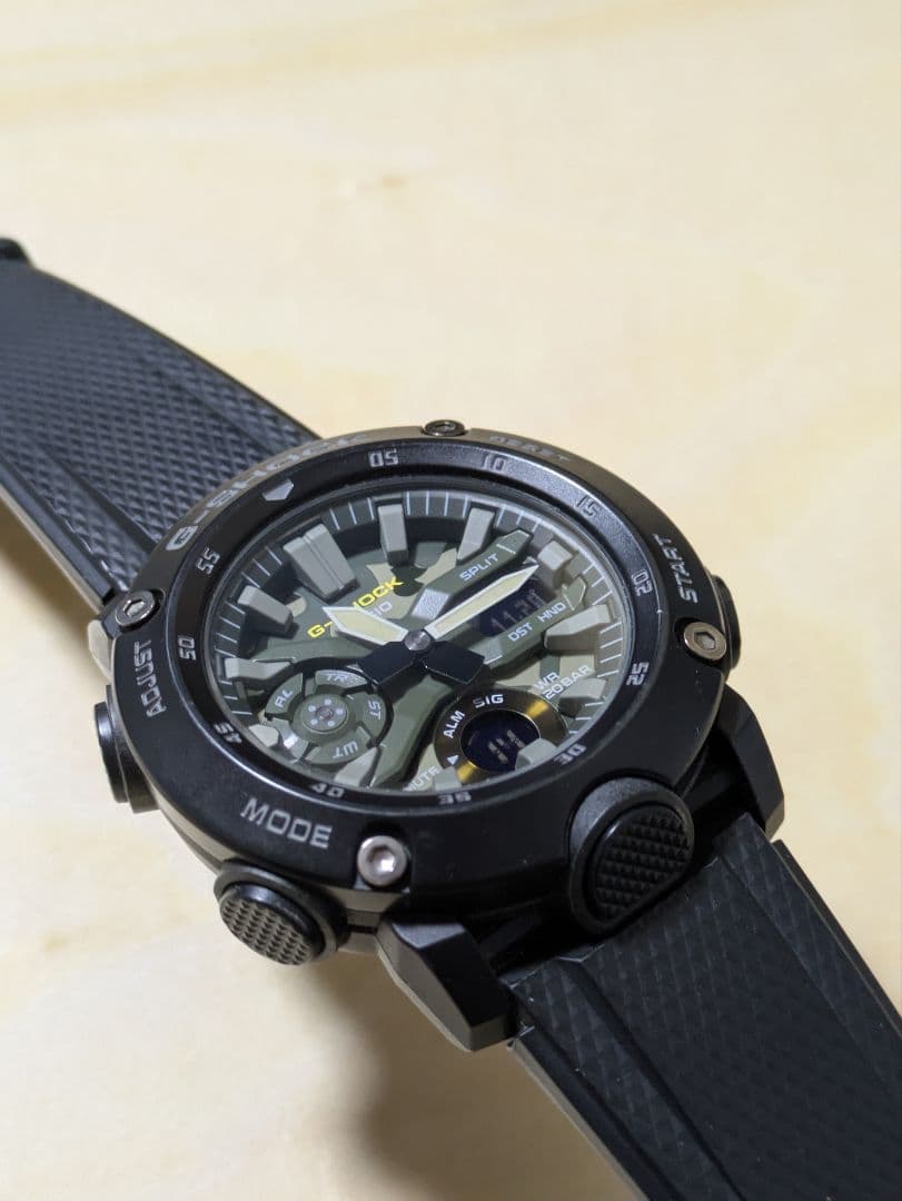 カシオ　G-SHOCK　GA-2000　ユーズド