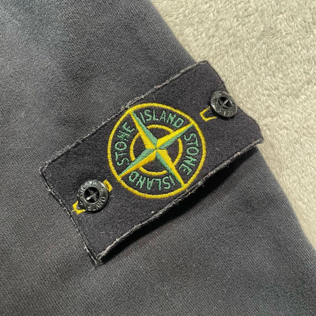 ストーンアイランド　スウェットトレーナー　ブラック　S