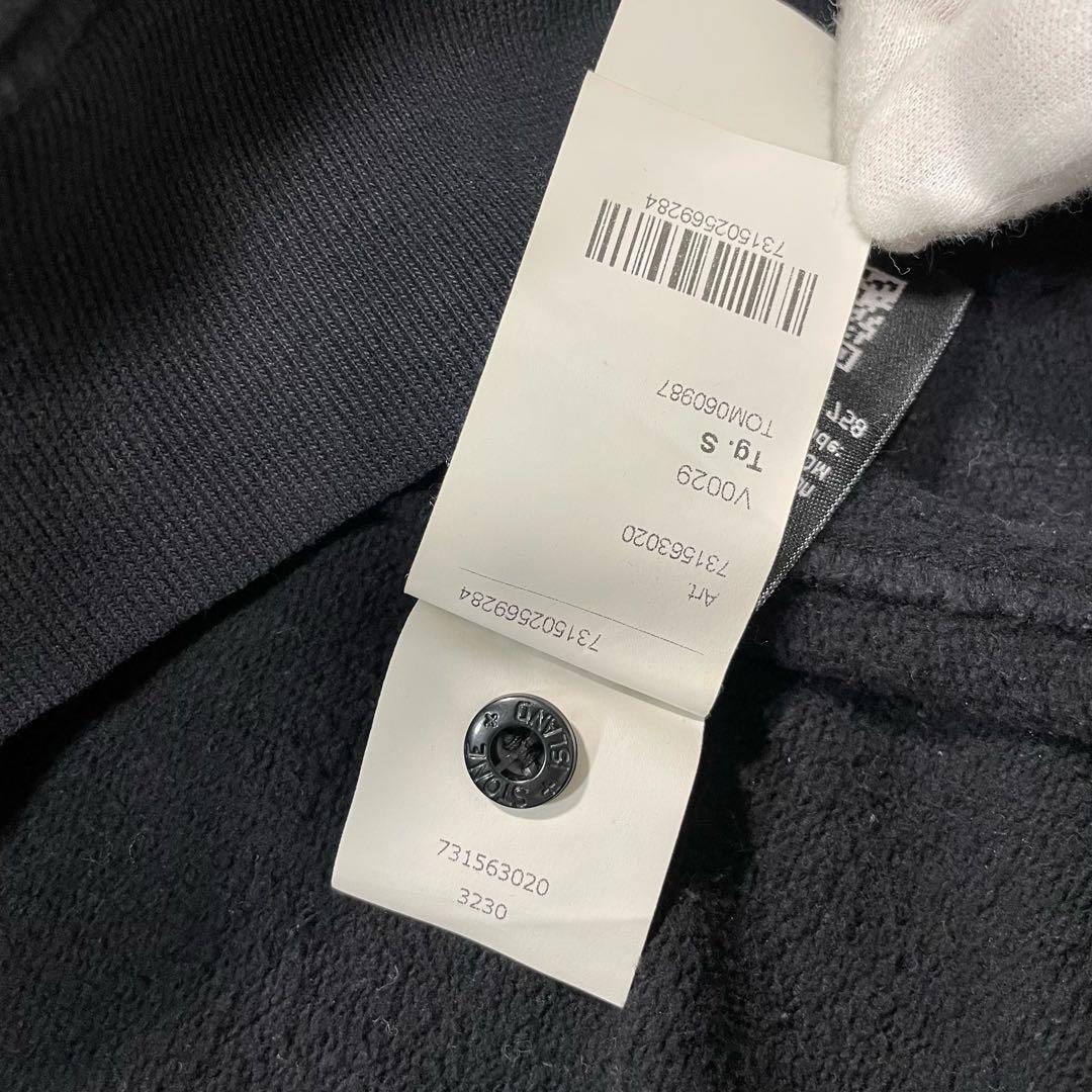 ストーンアイランド　スウェットトレーナー　ブラック　S