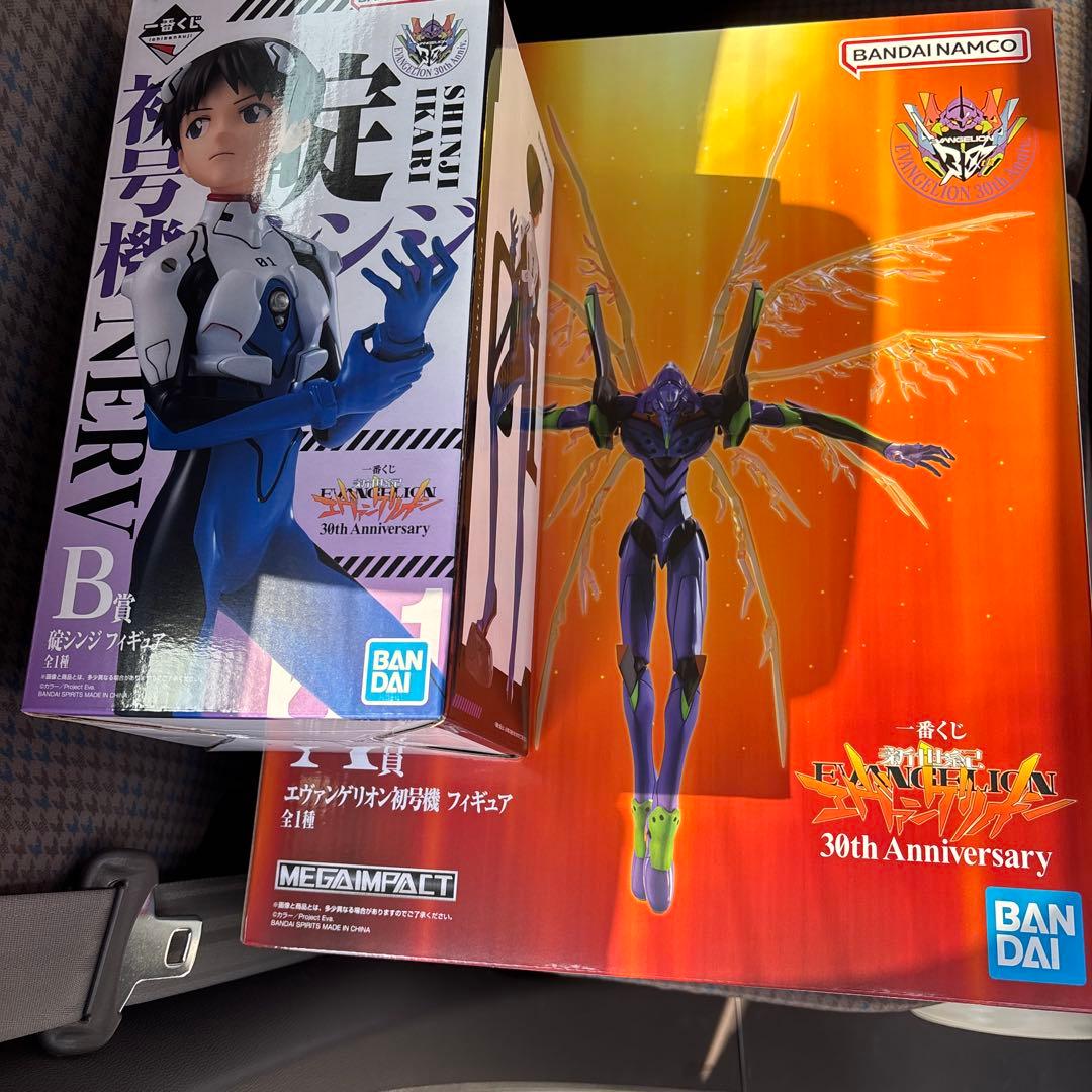 一番くじエヴァンゲリオン30th A賞 初号機　B賞 碇シンジフィギュアセット